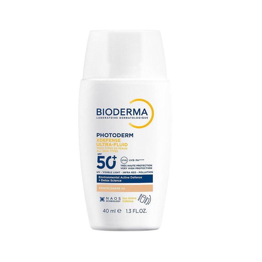 Bıoderma Photoderm XDefense Spf50+ Tüm Cilt Tipleri İçin Renkli Güneş Kremi 40 ml - Lıght