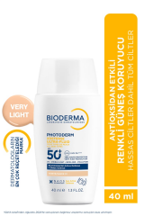 Bıoderma Photoderm Xdefense Ultra Fluıd SPF 50+ Renkli güneş kremi-01 numara