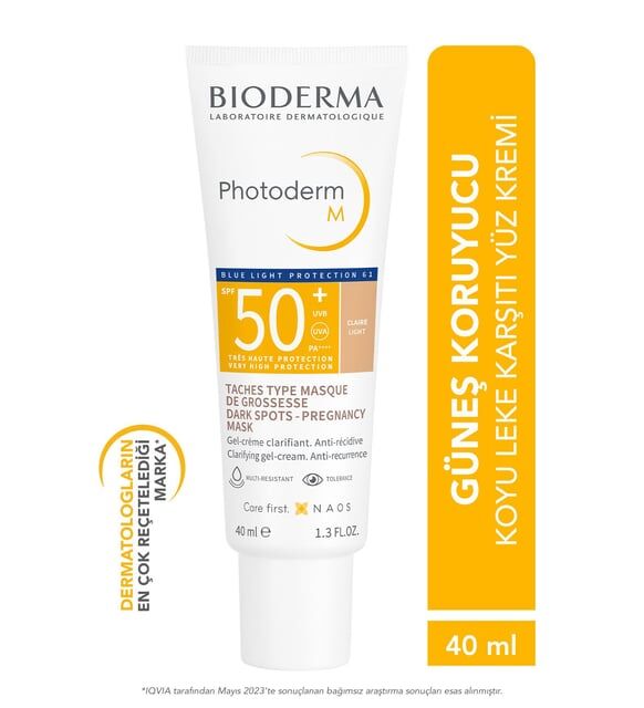 Bioderma Photoderm M Claire Light Renkli GüneŞ Kremi SPF 50+