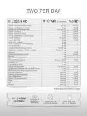 GOODDAY 2PD (TWO PER DAY) MULTİ VİTAMİN & MULTİ MİNERAL