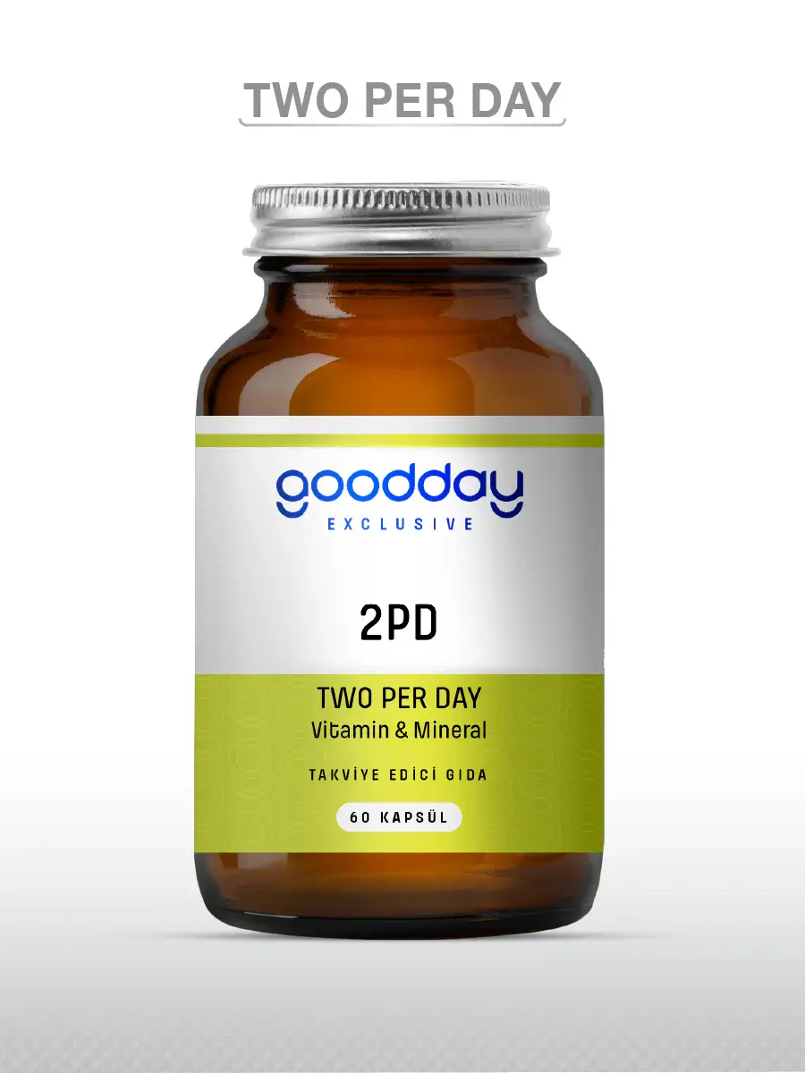 GOODDAY 2PD (TWO PER DAY) MULTİ VİTAMİN & MULTİ MİNERAL