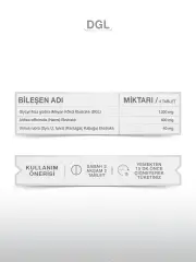 GOODDAY DGL 120 TABLET (ÇİĞNEME TABLET)