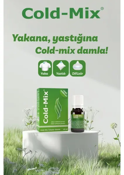 Cold Mix Inhaler Damla 10 ml