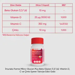 Imuneks Mıcro Glucan Plus