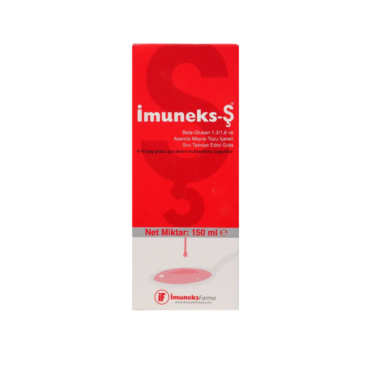 Imuneks Ş Beta Glucan İçeren Takviye edici Gıda