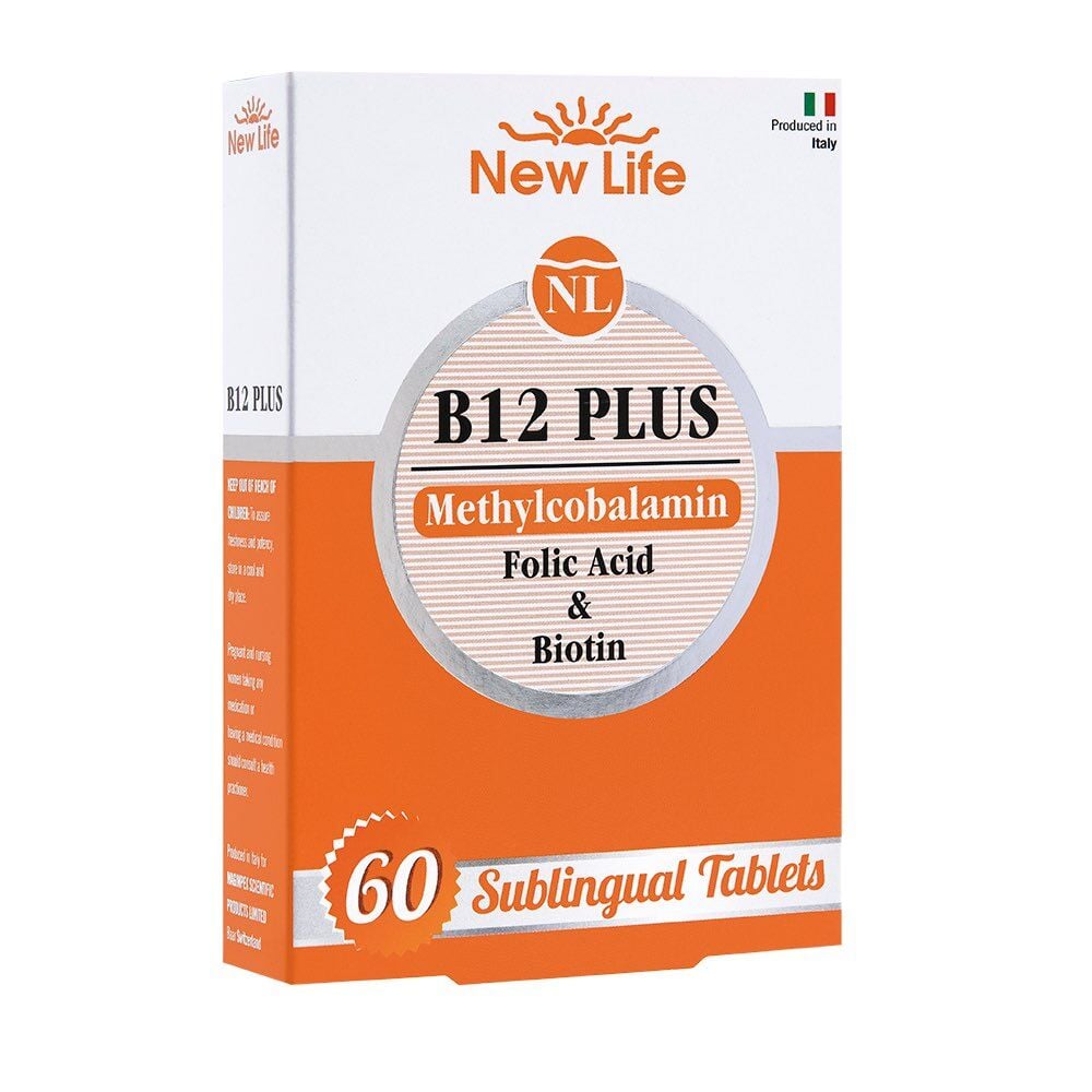 New Life b12 plus 60 dilaltı tablet