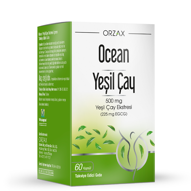 Ocean Green Tea Yeşil Çay Ekstresi 60 Kapsül