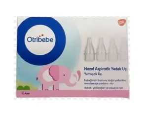 OTRIBEBE YUMUSAK UCLU NAZAL BEBE ASPIRATORU YEDEK UCU 10 adet