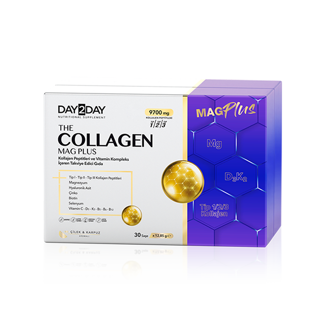 DAY2DAY THE COLLAGEN MAG PLUS SASE 30 saşe