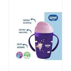 Wee Baby Friends Kulplu Pipetli Bardak 6+ Ay