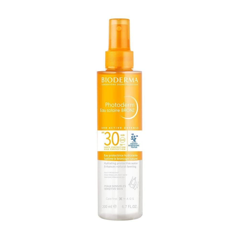 BIODERMA PHOTODERM BRONZ SUN PROTECTIVE WATER SPF30 200 ml şişe