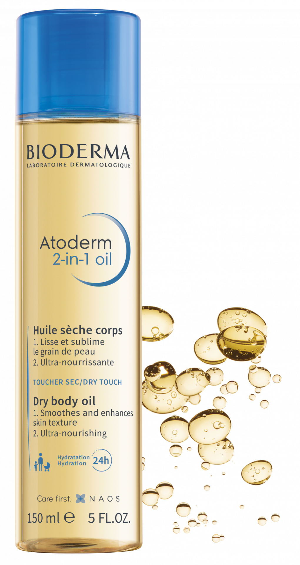 BIODERMA ATODERM 2-IN-1 BODY OIL 150 ml şişe