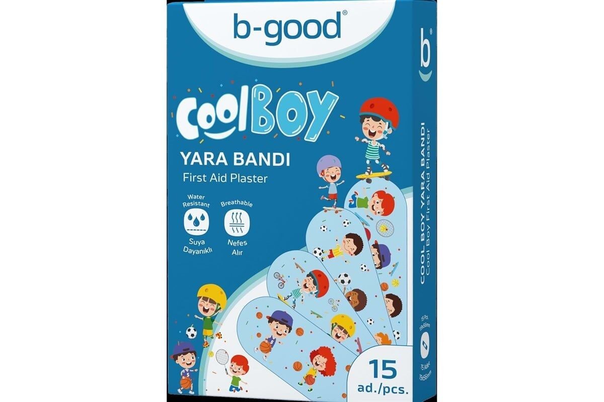 B-Good Cool Boy Yara Bandı 15 Adet