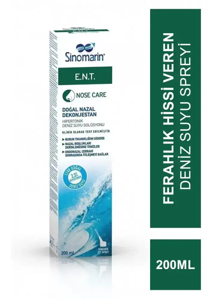SINOMARIN ENT SPREY 200 ml tüp